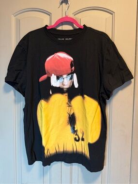 Billie Elish Black Graphic Concert Tee